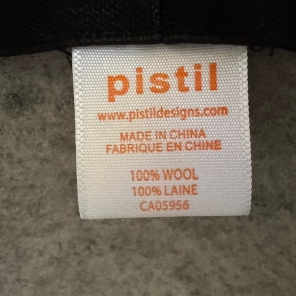 Pistil Soho Wide Brim Wool Fedora Hat with leather band main image 9